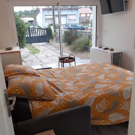 Studio Canape Convertible 2 Pers Avec Jardin Et Parking Clos 멜리몽-플라주 외부 사진