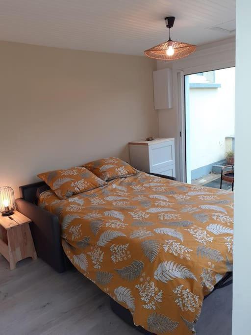 Studio Canape Convertible 2 Pers Avec Jardin Et Parking Clos 멜리몽-플라주 외부 사진